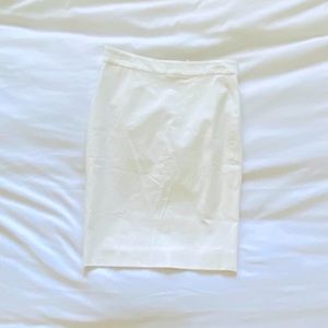 J Crew Linen Pencil Skirt